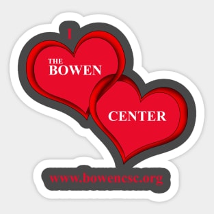 I Heart the Bowen Center Sticker